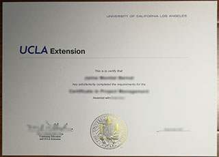 UCLA文凭