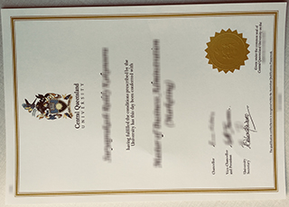 中央昆士兰大学毕业证