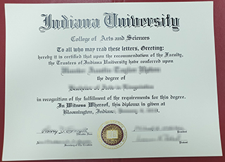 印第安纳大学毕业证