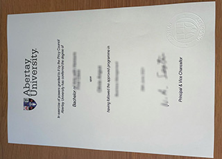 Abertay University Dundee degree