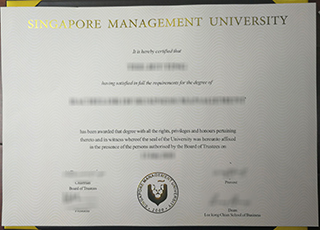 Singapore Management University degree