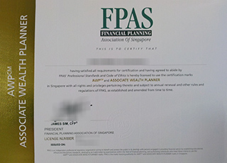 FPAS certificate