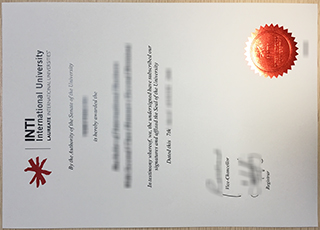 INTI International University degree