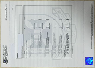 University of Queensland transcript