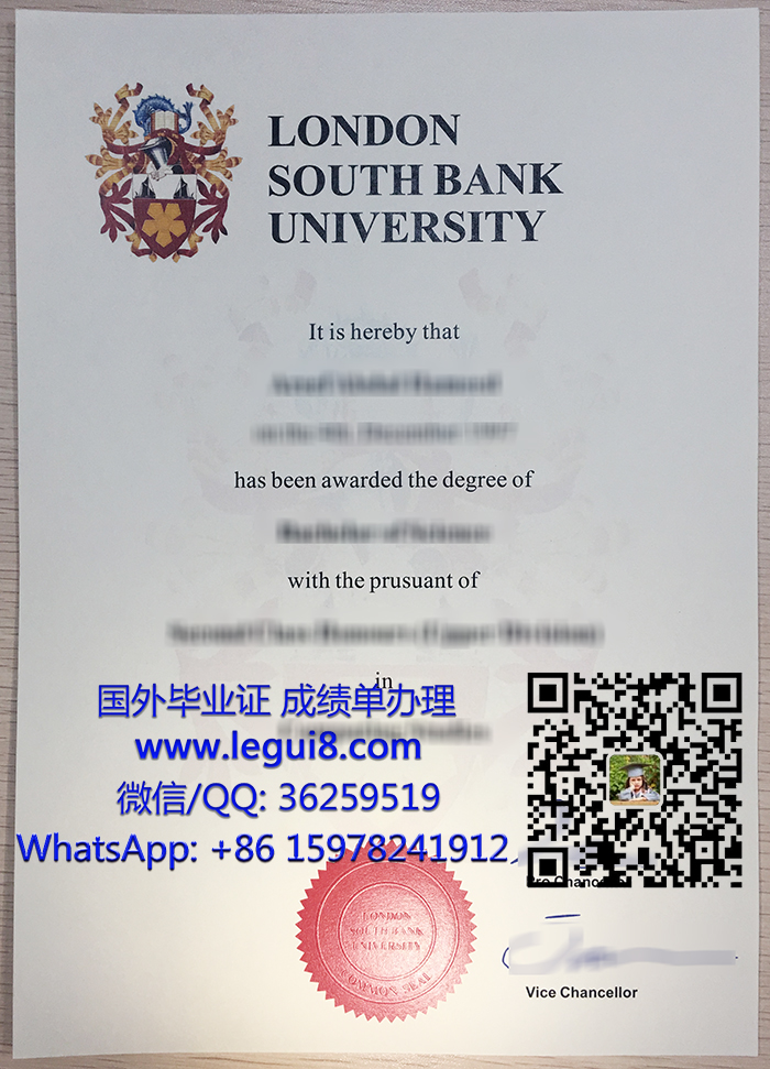 London South Bank University degree