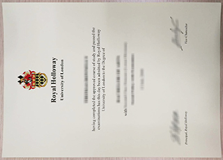 Royal Holloway University of London degree