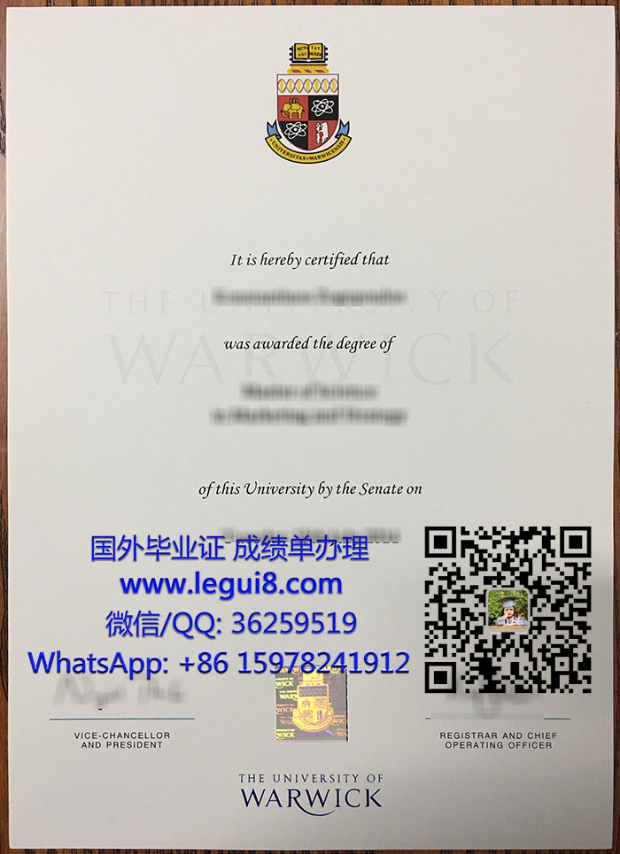 University of Warwick degree