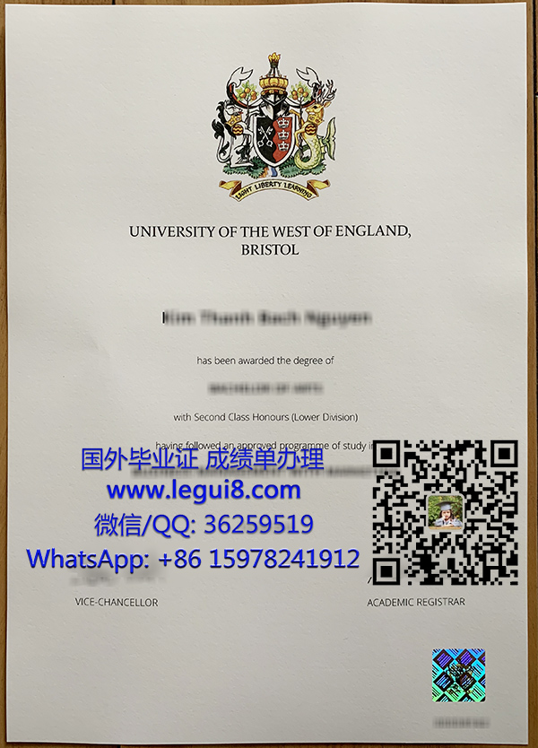 University of the West of England degree