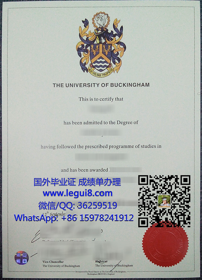 University of Buckingham degree