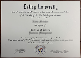 DeVry University degree