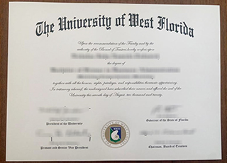 University of West Florida diploma