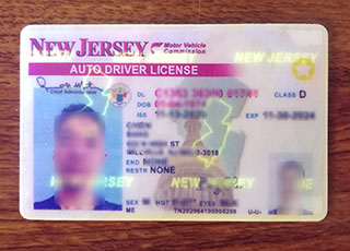 New Jersey Driving license