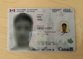 permanent resident card