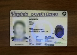 Virginia Driver's License
