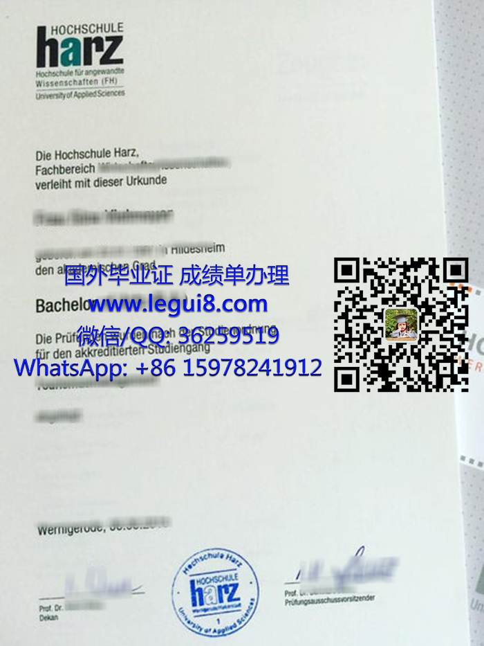 Hochschule Harz diploma