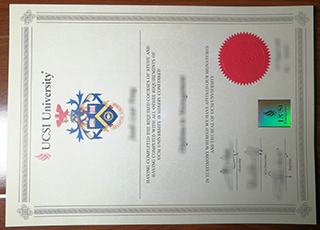 UCSI University degree