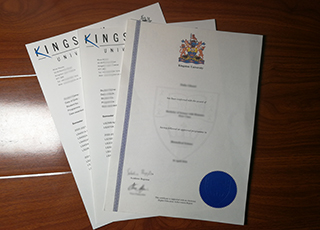 Kingston University diploma and transcript
