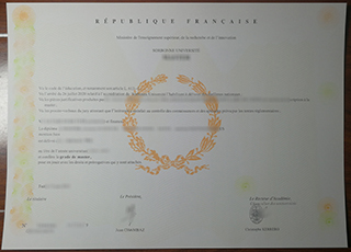 Sorbonne Université degree
