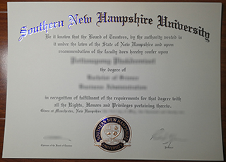 Southern New Hampshire University degree