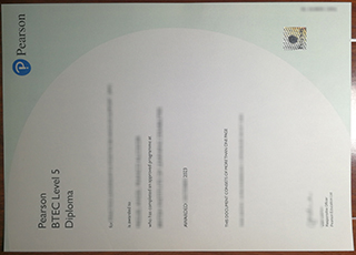 Pearson BTEC level 5 diploma