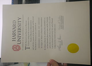 Harvard University degree