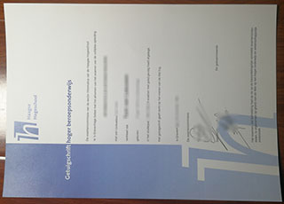 Haagse Hogeschool degree