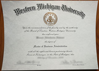 Western Michigan University diploma