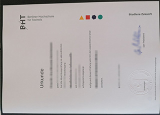 Berliner Hochschule für Technik degree