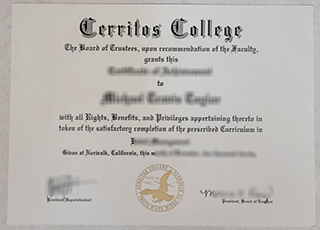Cerritos College degree