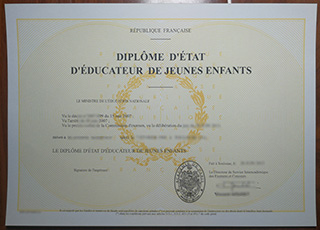 Diplôme d'État d'Éducateur de Jeunes Enfants