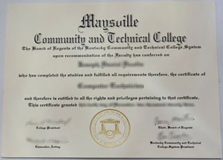 Maysville Community and Technical College diploma