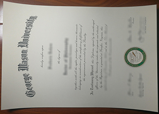 George Mason University diploma