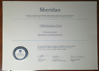 Sheridan College diploma