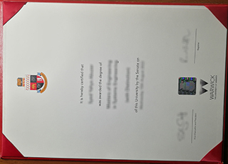 University of Warwick diploma