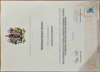 University of the West of England diploma