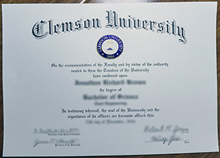 Clemson University degree