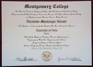 Montgomery College degree