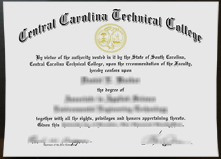 Central Carolina Community College degree