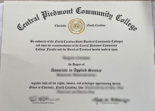Central Piedmont Community College degree