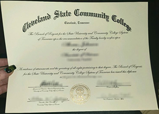 Cleveland Community College diploma