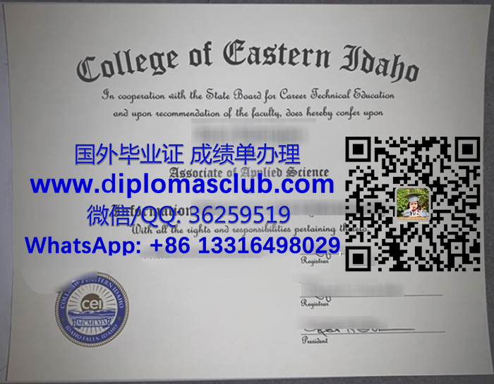 College of Eastern Idaho degree