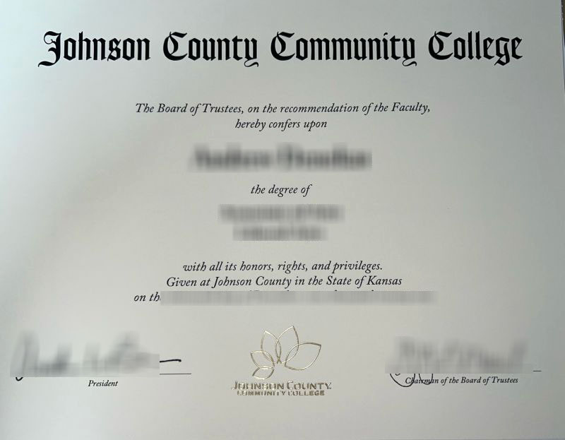 Johnson County Community College degree