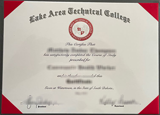 Lake Region State College diploma