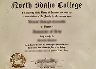 North Idaho College diploma