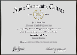 Alvin Community College degree