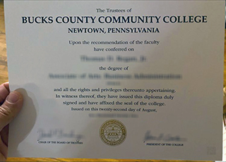 Bucks County Community College degree