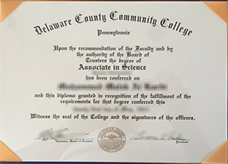 Delaware County Community College degree