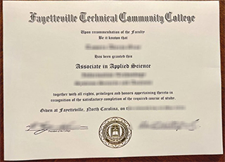 Fayetteville Technical Community College degree
