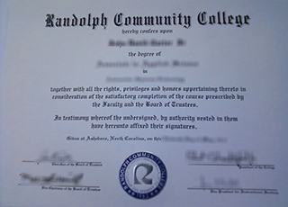 Randolph Community College degree