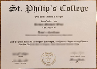 St. Philip's College degree